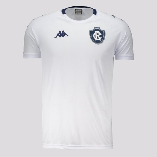 Camisa Kappa Remo Supporter 2021 Branca - Branco Menor preço em Camisa Kappa Remo Supporter 2021 Branca - Branco