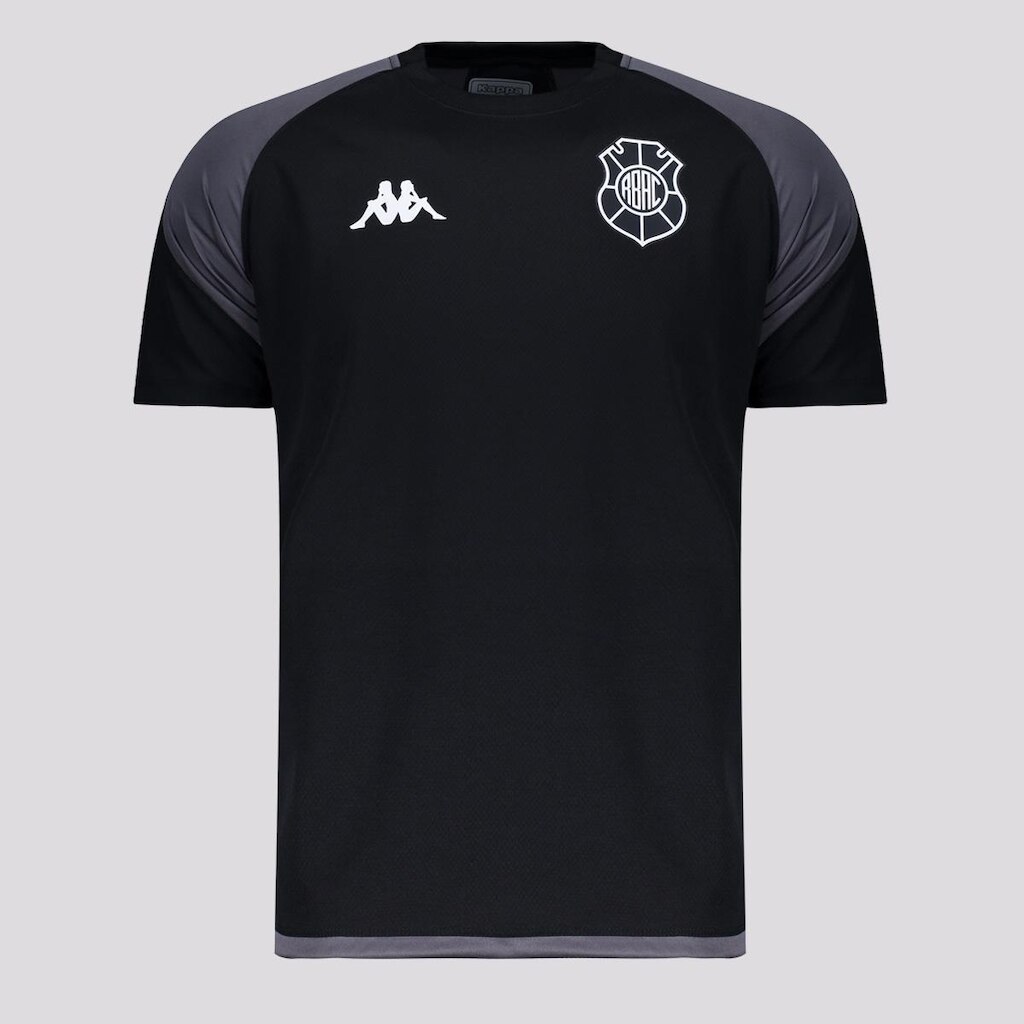 Camisa Kappa Rio Branco Treino 2025 Preta