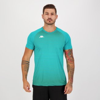 Camisa Kappa Sport Match Verde