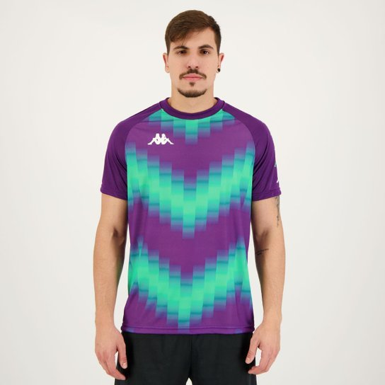 Camisa Kappa Temppeh Roxa