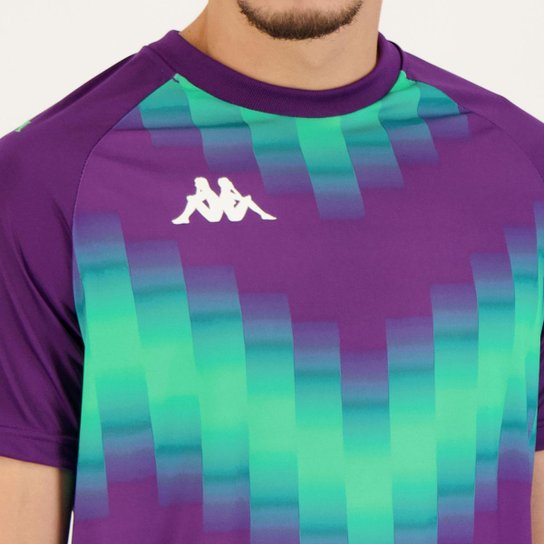 Camisa Kappa Temppeh Roxa