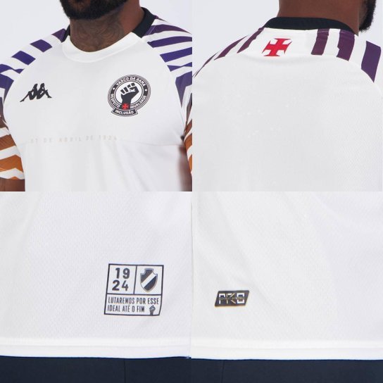 Camisa Kappa Vasco Aquecimento 2024
