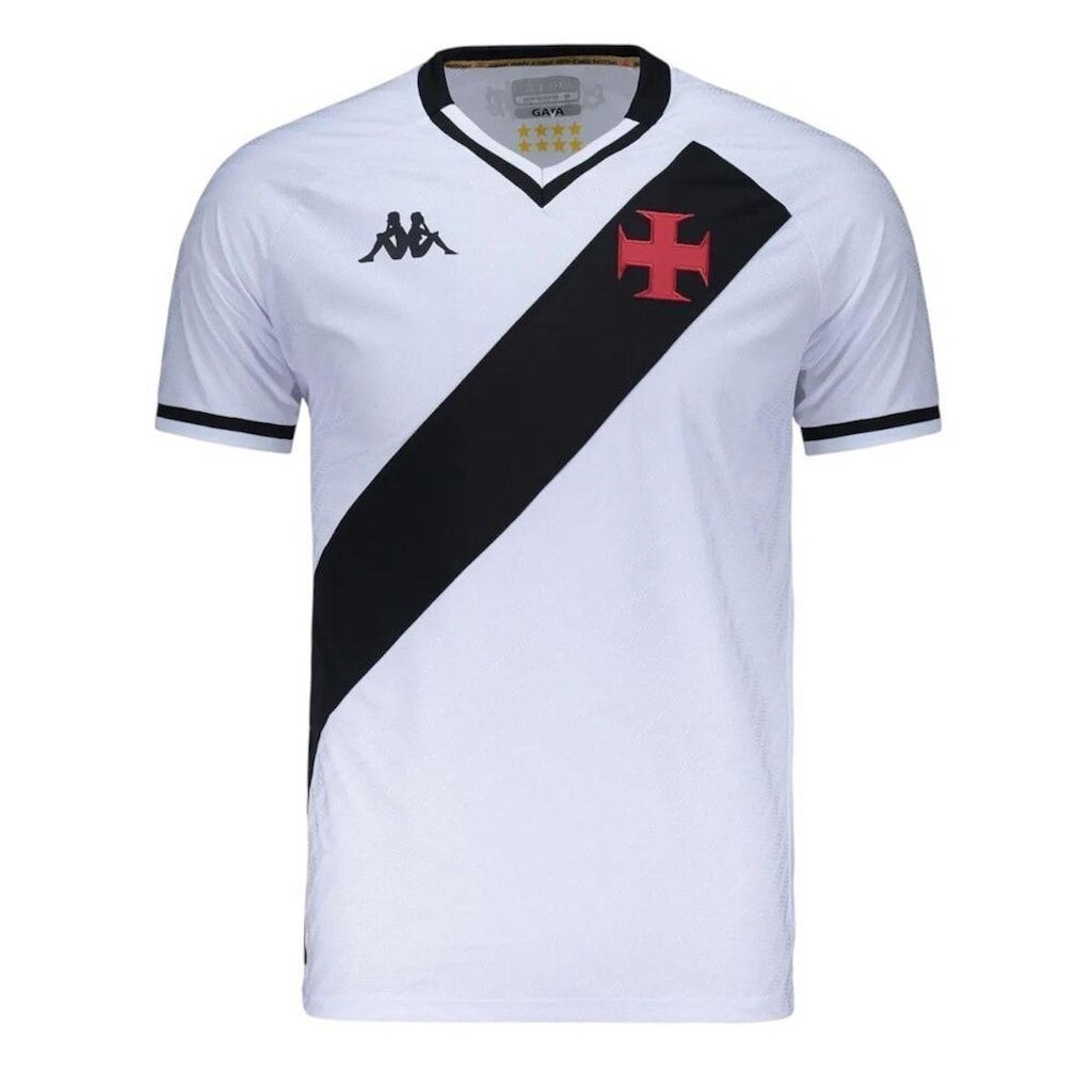 Camisa Kappa Vasco da Gama II 2025/26 Infantil - Branco 6