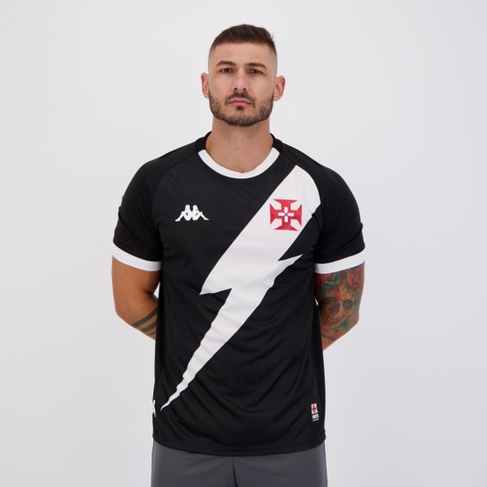 Camisa Kappa Vasco E-Sportes 2021 - Preto é ruim? Camisa Kappa Vasco E-Sportes 2021 - Preto é boa?