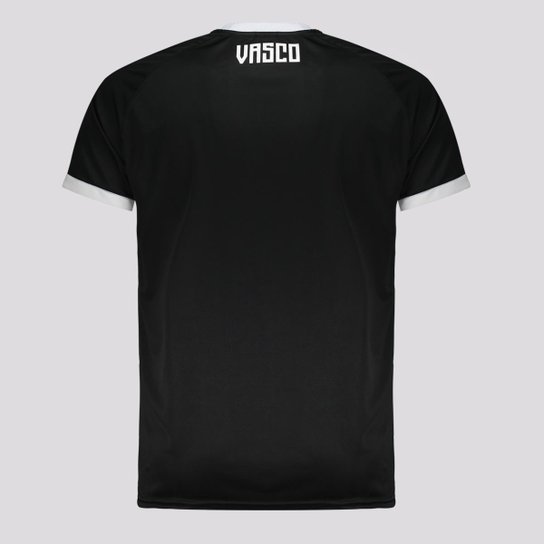 Camisa Kappa Vasco Supporter Class Preta