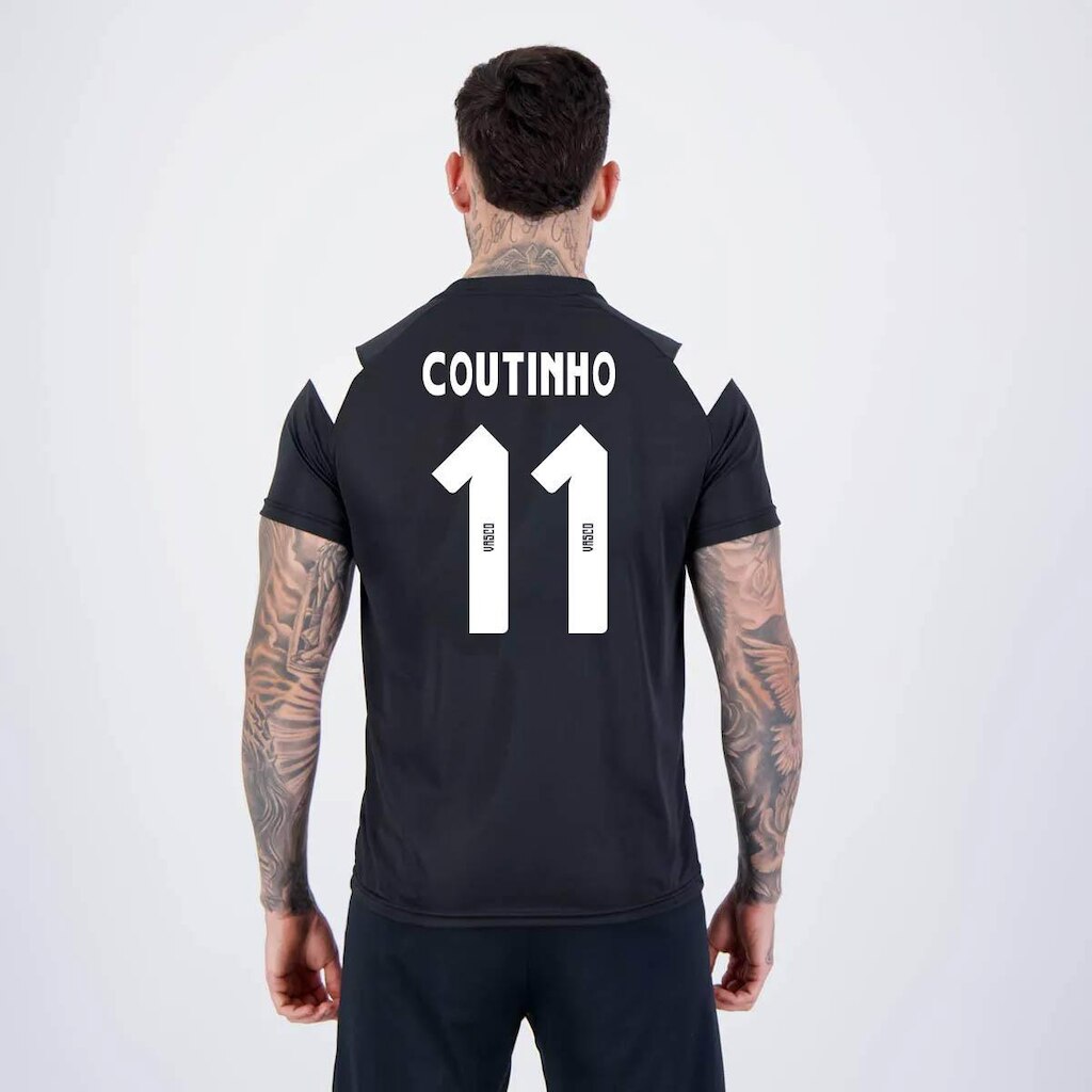 Camisa Kappa Vasco Supporter Cuts  e  11 Coutinho