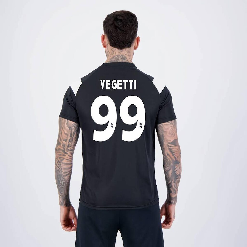 Camisa Kappa Vasco Supporter Cuts  e  99 Vegetti