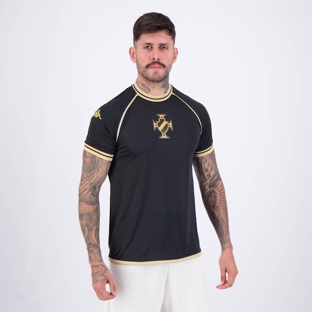 Camisa Kappa Vasco Supporter Shore Masculina