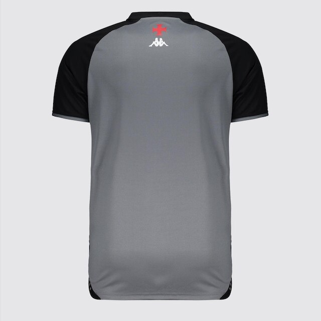Camisa Kappa Vasco Treino 2025 Atleta Juvenil