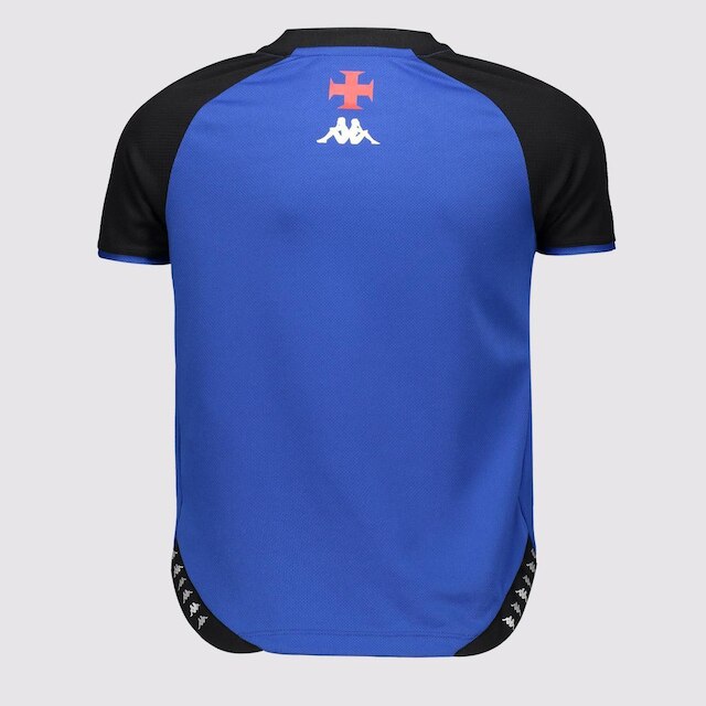 Camisa Kappa Vasco Treino Goleiro 2025 Juvenil