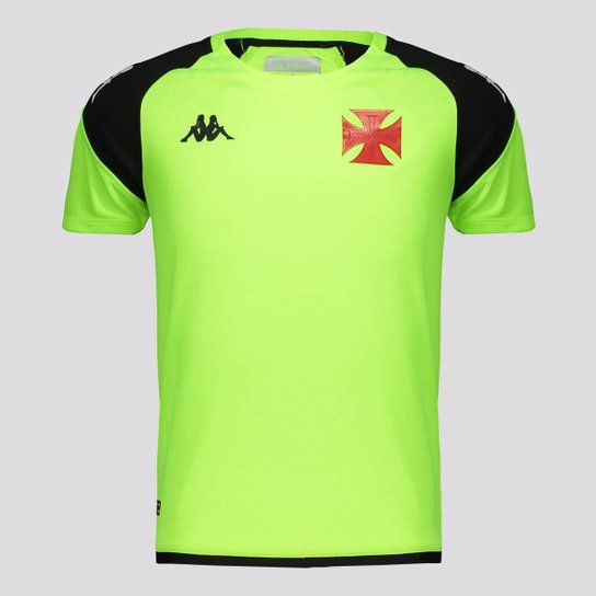Camisa Kappa Vasco Treino Infantil Verde