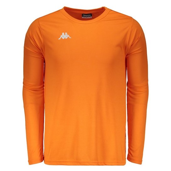 Camisa Kappa Wing UV - Laranja Menor preço em Camisa Kappa Wing UV - Laranja