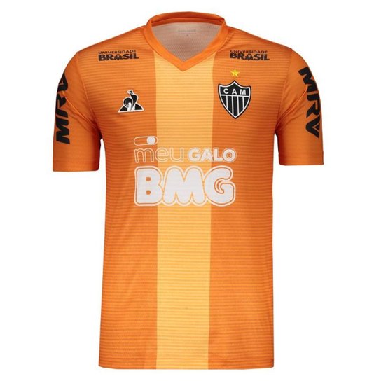 Camisa Le Coq Sportif Atlético Mineiro 2019 Masculina - Laranja é ruim? Camisa Le Coq Sportif Atlético Mineiro 2019 Masculina - Laranja é boa?