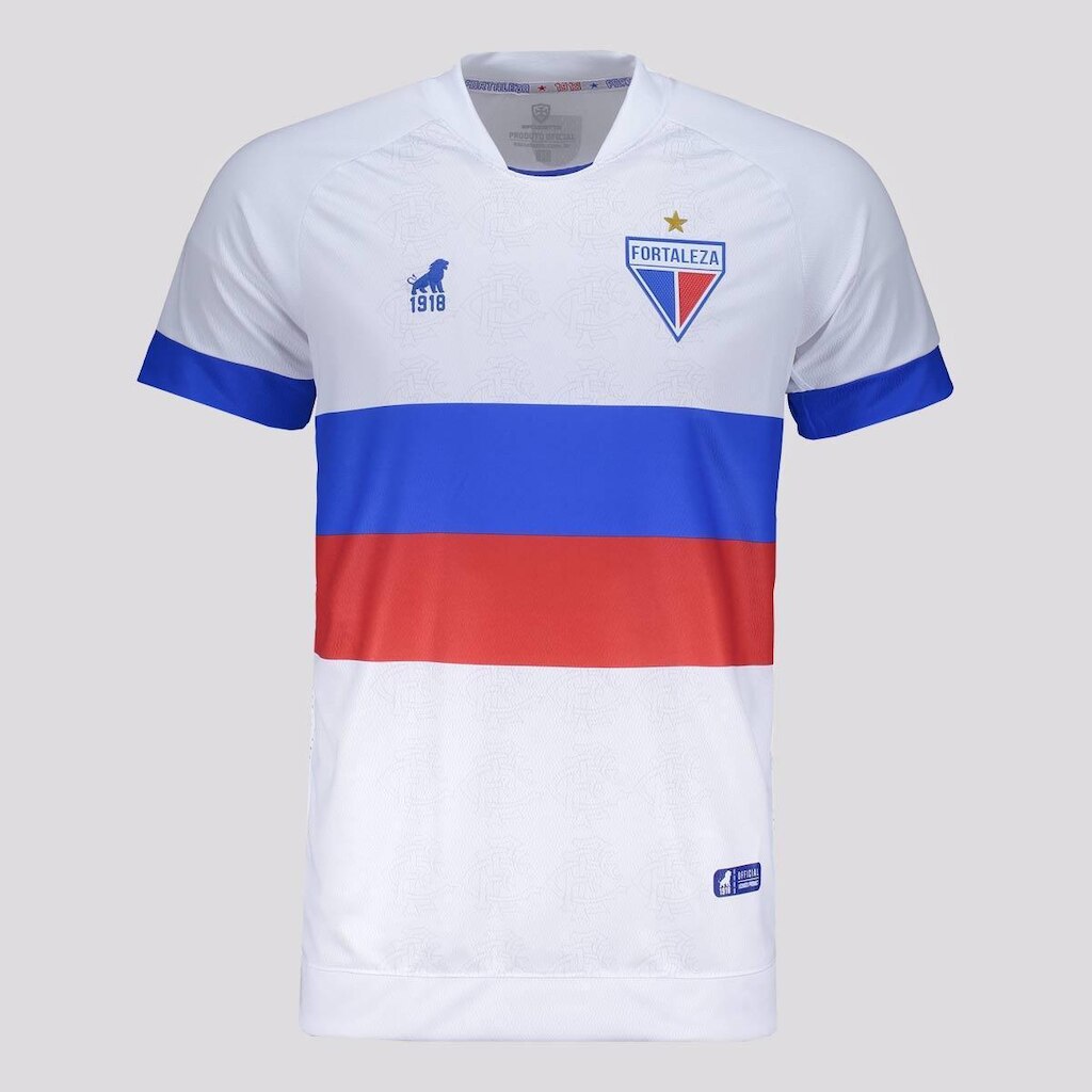 Camisa Leão 1918 Fortaleza Ouro Branca