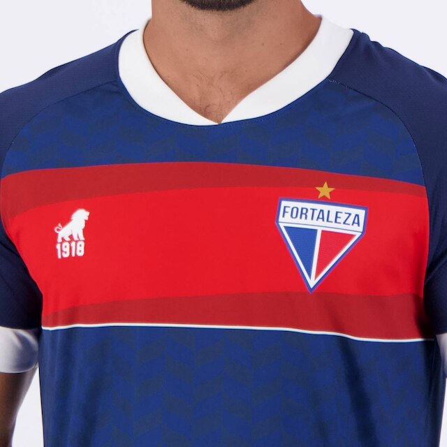 Camisa Leão 1918 Fortaleza Prime Marinho