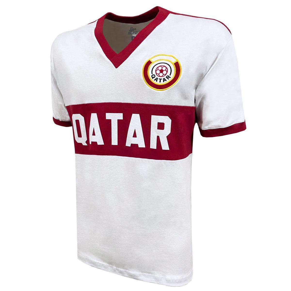 Camisa Liga Retrô Catar 1984 Menor preço em Camisa Liga Retrô Catar 1984