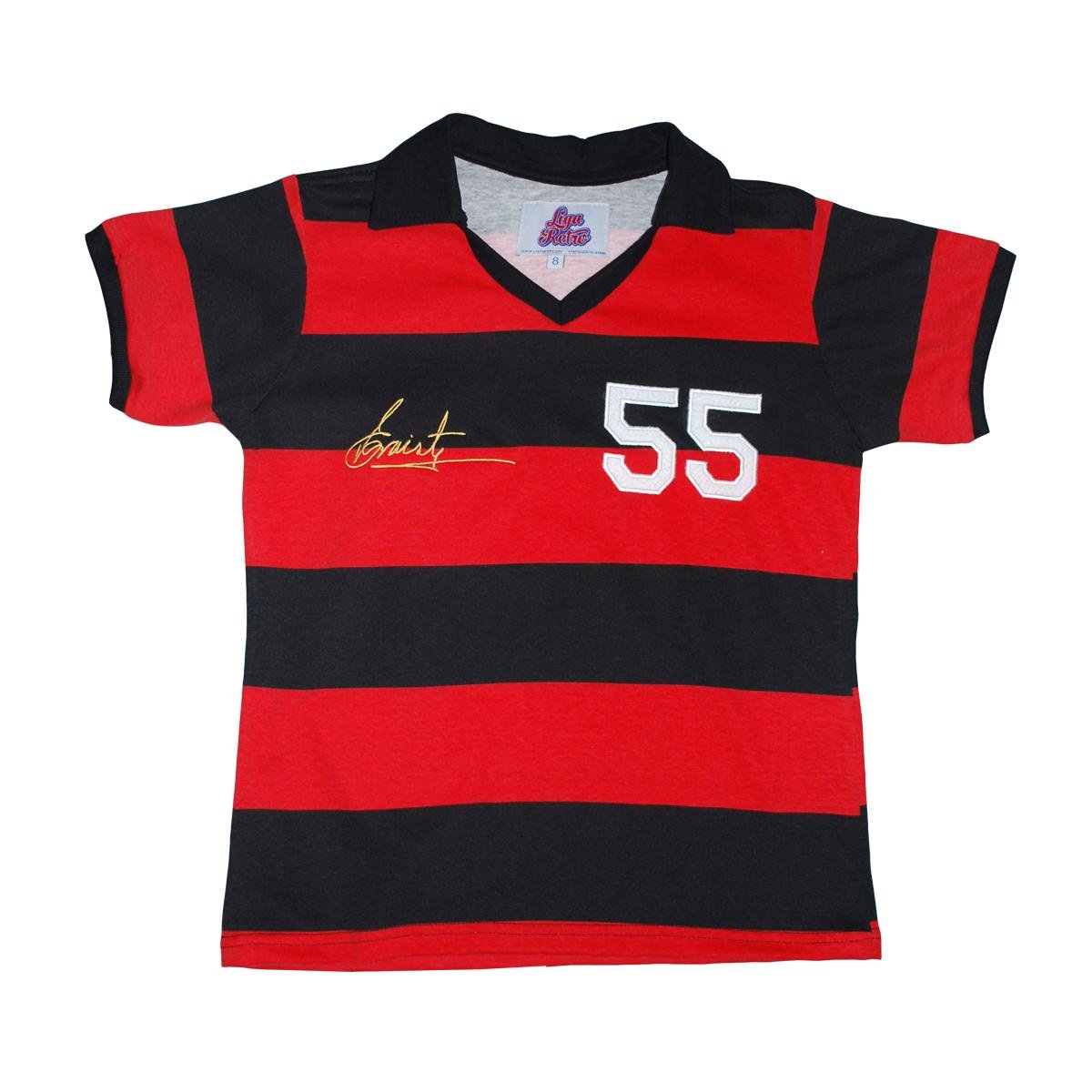 camisa infantil flamengo menina
