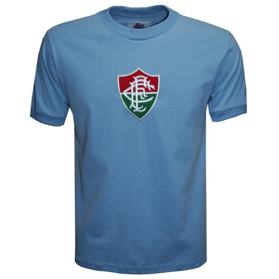Camisa Liga Retrô Fluminense 1959 Goleiro Masculina - Cinza Menor preço em Camisa Liga Retrô Fluminense 1959 Goleiro Masculina - Cinza
