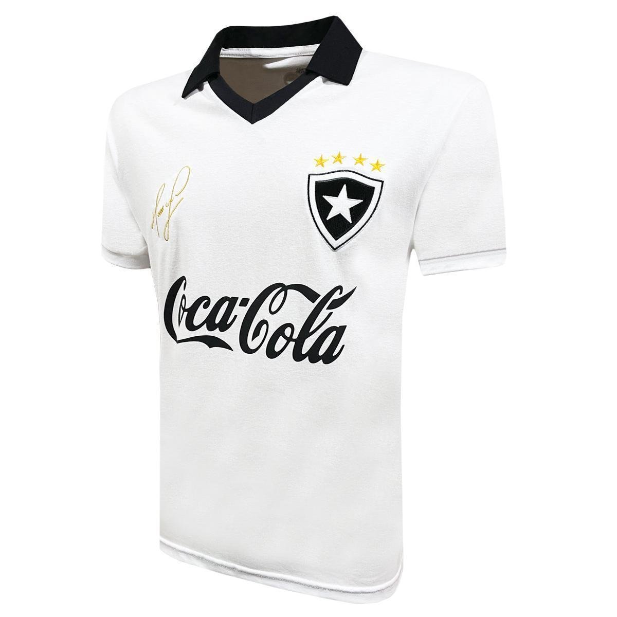Camisa Liga Retrô Maurício Botafogo Branco Cola 1989 é ruim? Camisa Liga Retrô Maurício Botafogo Branco Cola 1989 é boa?