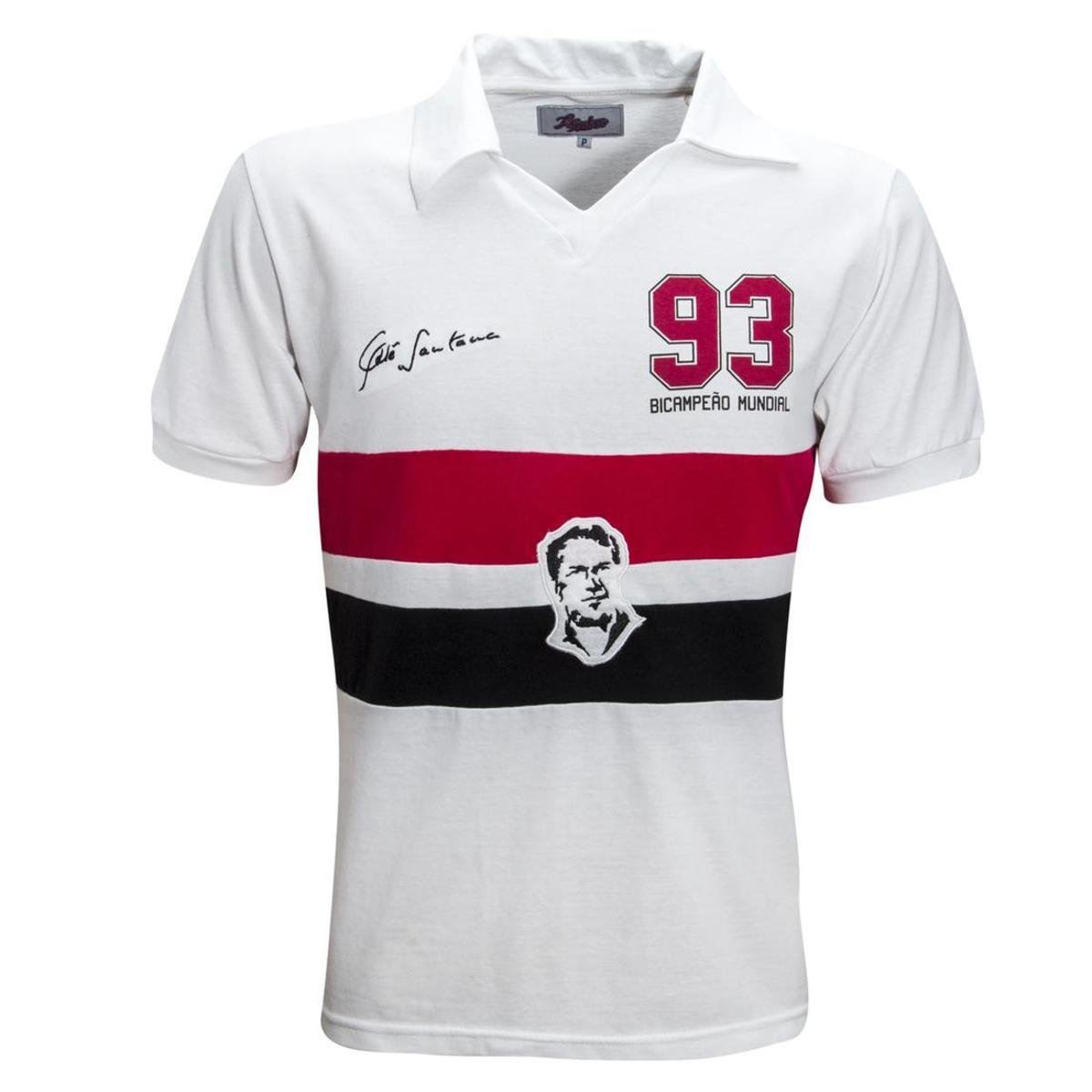 Camisa Liga Retrô São Paulo Telê Santana 1993 Masculina Branco Netshoes