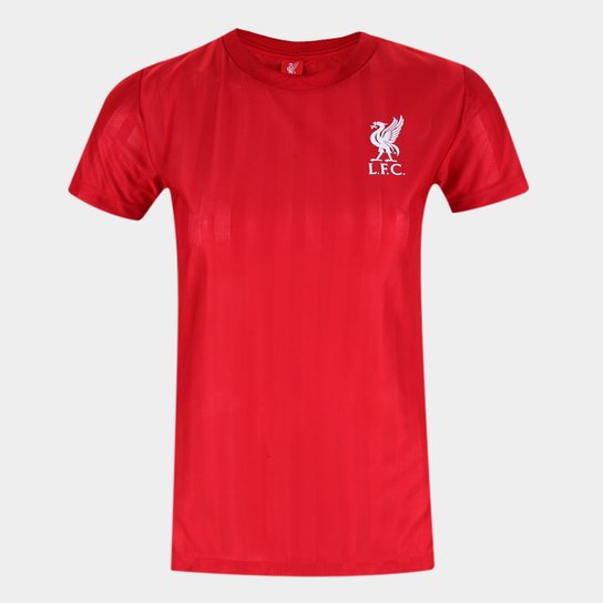 Camisa Liverpool 125 Anos Edição Limitada Feminina - Vermelho Menor preço em Camisa Liverpool 125 Anos Edição Limitada Feminina - Vermelho