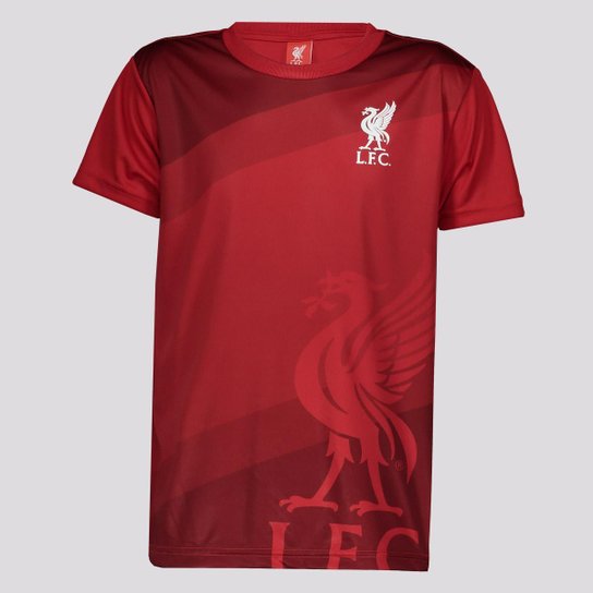 Camisa Liverpool Anfield Juvenil Vermelha - Vermelho Menor preço em Camisa Liverpool Anfield Juvenil Vermelha - Vermelho