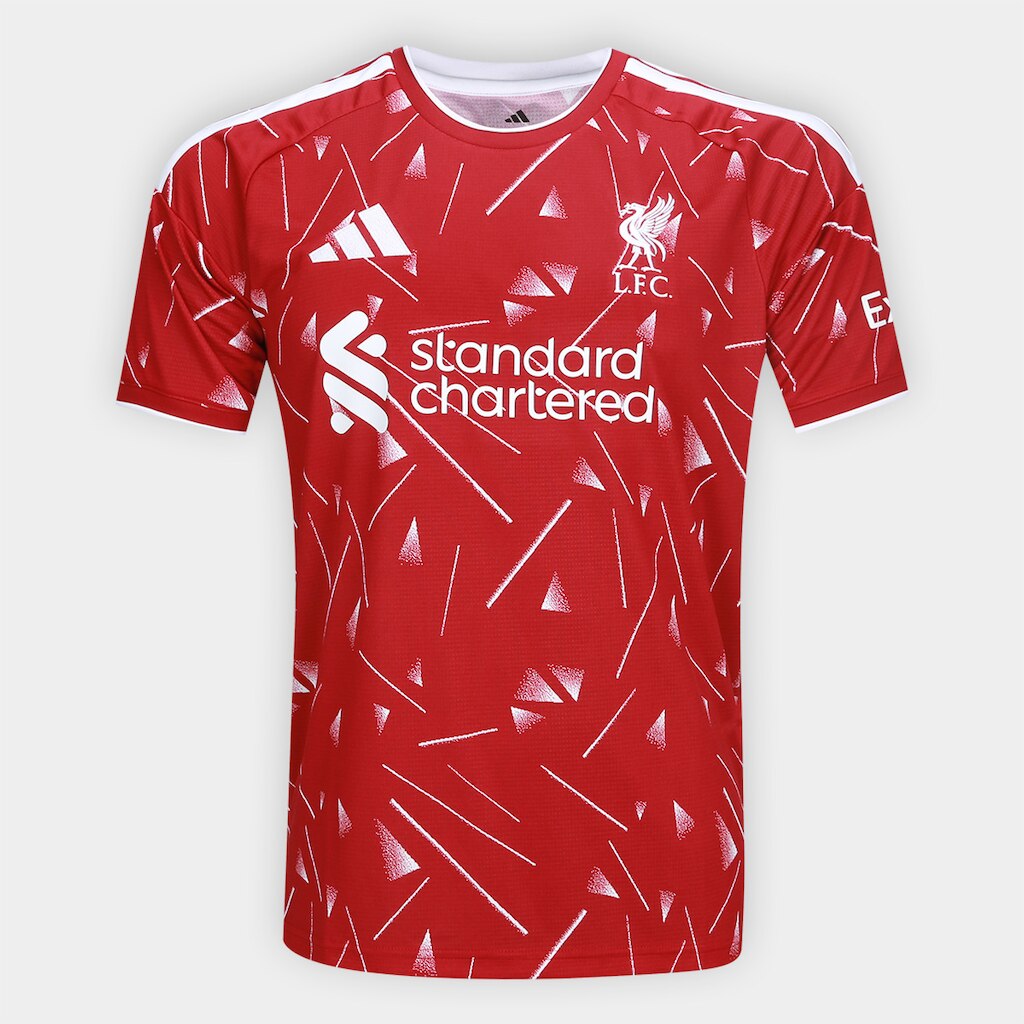 Camisa Liverpool Home 26/27 Torcedor Adidas Masculina