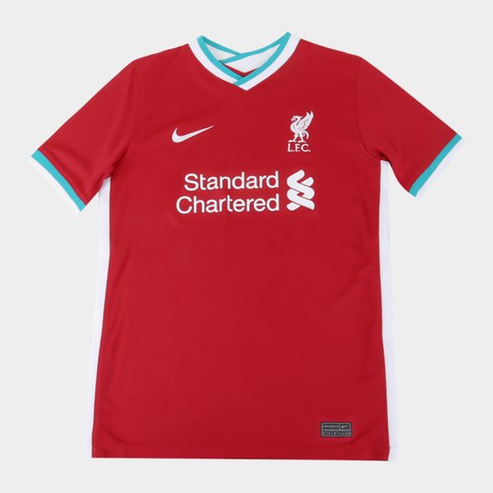 Camisa Liverpool Juvenil Home 20/21 s/n° Torcedor Nike - Vermelho+Branco é ruim? Camisa Liverpool Juvenil Home 20/21 s/n° Torcedor Nike - Vermelho+Branco é boa?