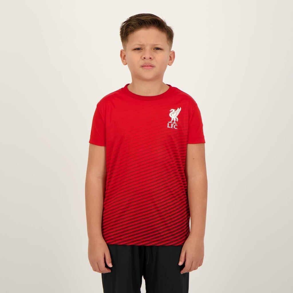 Camisa Liverpool Juvenil Vermelha