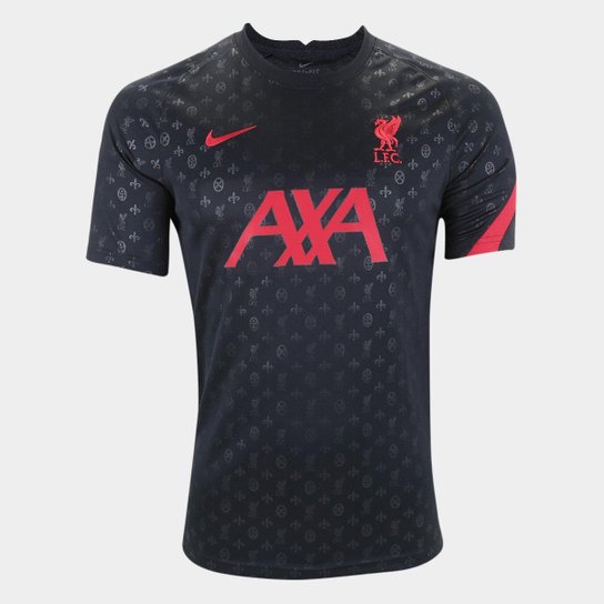 Camisa Liverpool Pré-Jogo 20/21 Nike Masculina - Preto+Vermelho é ruim? Camisa Liverpool Pré-Jogo 20/21 Nike Masculina - Preto+Vermelho é boa?