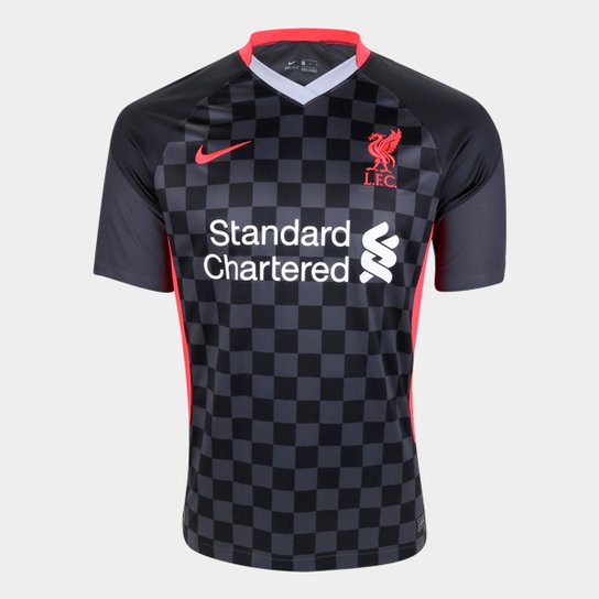 Camisa Liverpool Third 20/21 s/n° Torcedor Nike Masculina - Preto é ruim? Camisa Liverpool Third 20/21 s/n° Torcedor Nike Masculina - Preto é boa?
