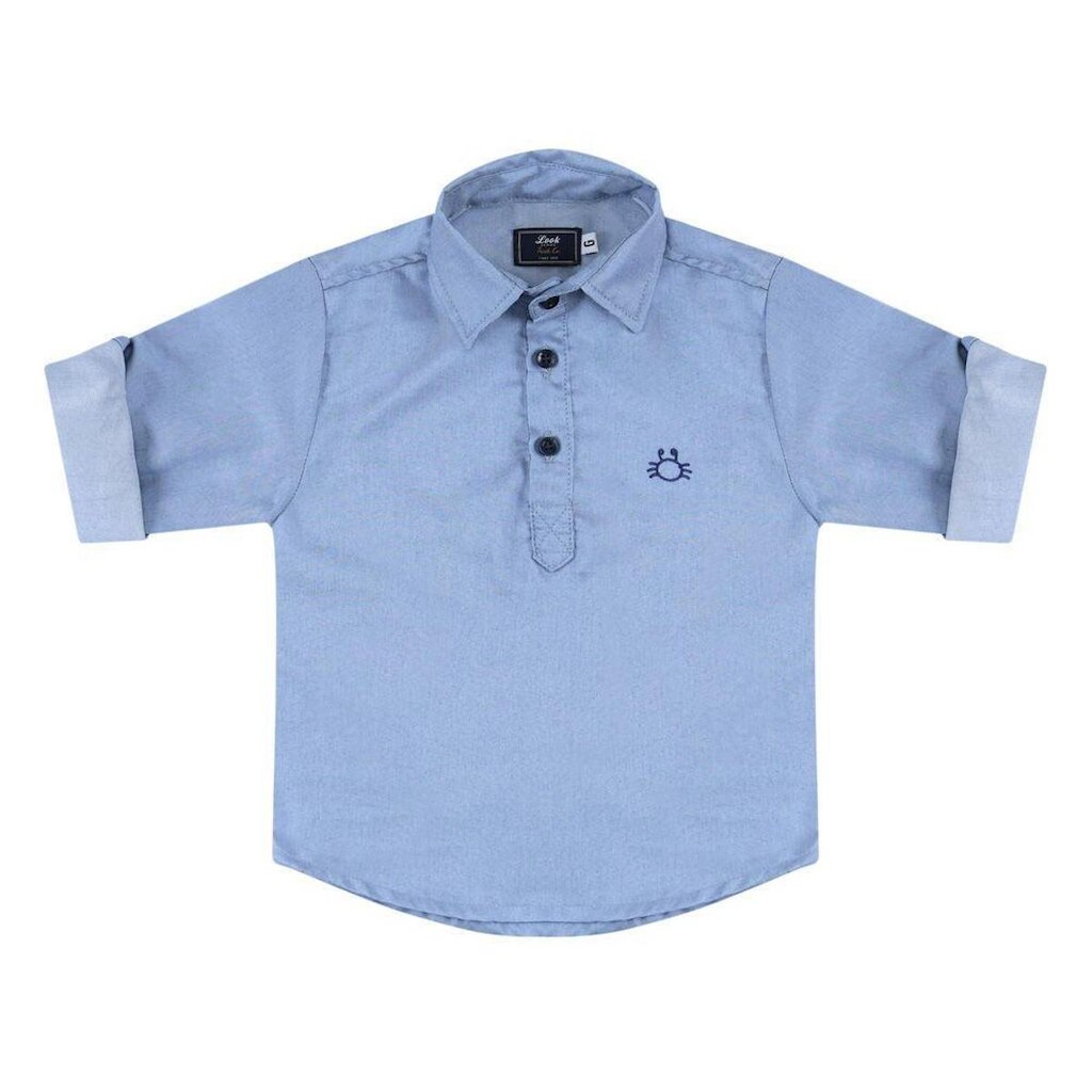 Camisa Look Jeans Bata Azul - G - UNICA