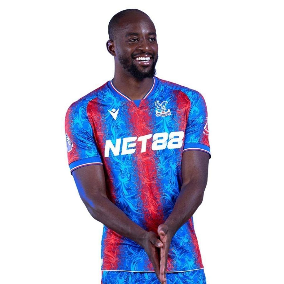 Camisa Macron Crystal Palace I 2024/25 Masculina - Azul | Netshoes