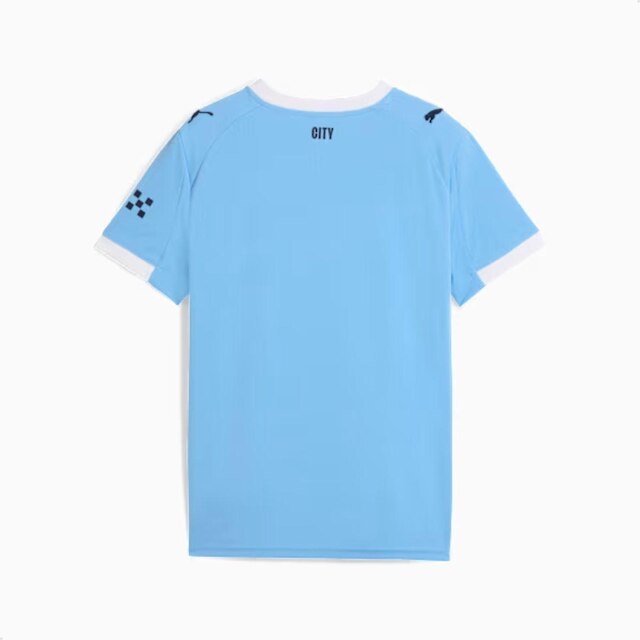 Camisa Manchester City 25/26 Home Juvenil Puma Celeste