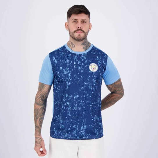Camisa Manchester City Haaland 9 Escudo Marinho