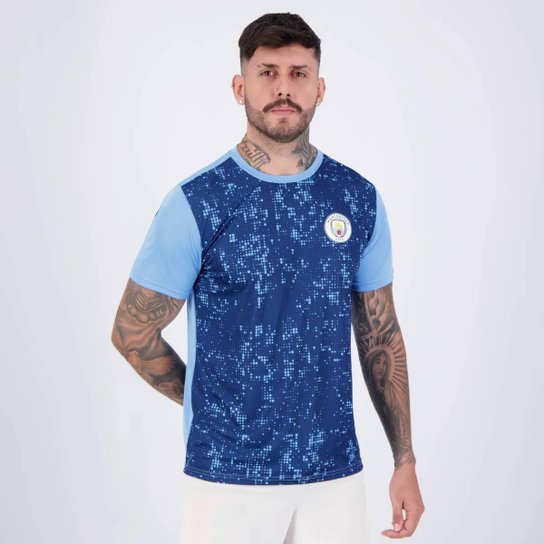 Camisa Manchester City Haaland 9 Escudo Marinho