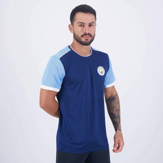 Camisa Manchester City Haaland 9 Navy Marinho