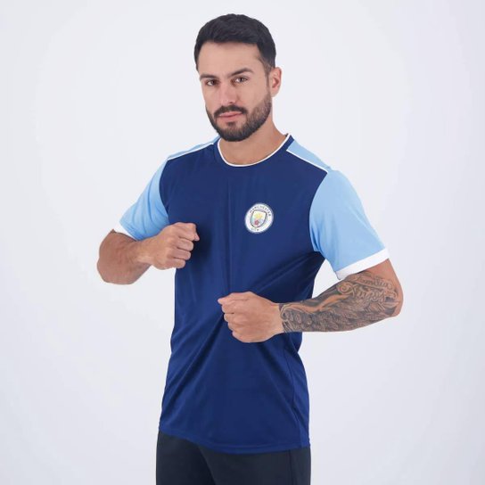 Camisa Manchester City Haaland 9 Navy Marinho