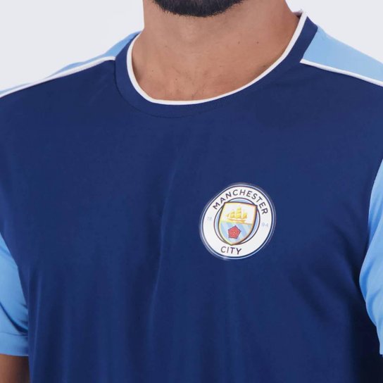 Camisa Manchester City Haaland 9 Navy Marinho