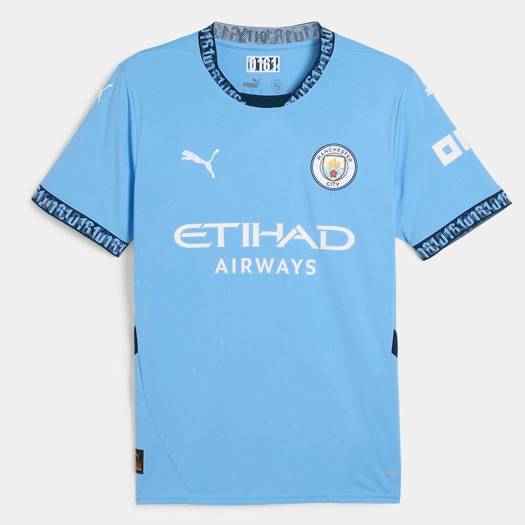Camisa Manchester City Home 24/25 s/nº Torcedor Puma Masculina