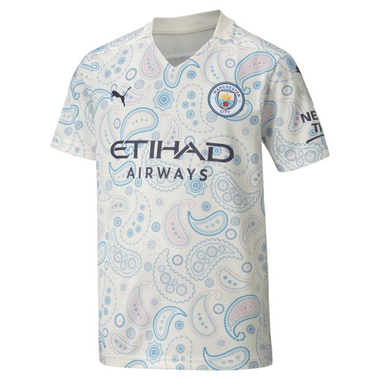 Camisa Manchester City Juvenil Third 20/21 s/n° Torcedor Puma - Branco+Marinho é ruim? Camisa Manchester City Juvenil Third 20/21 s/n° Torcedor Puma - Branco+Marinho é boa?