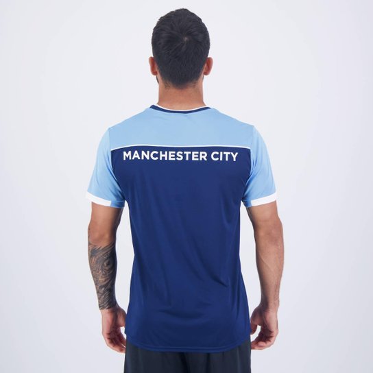 Camisa Manchester City Navy Marinho