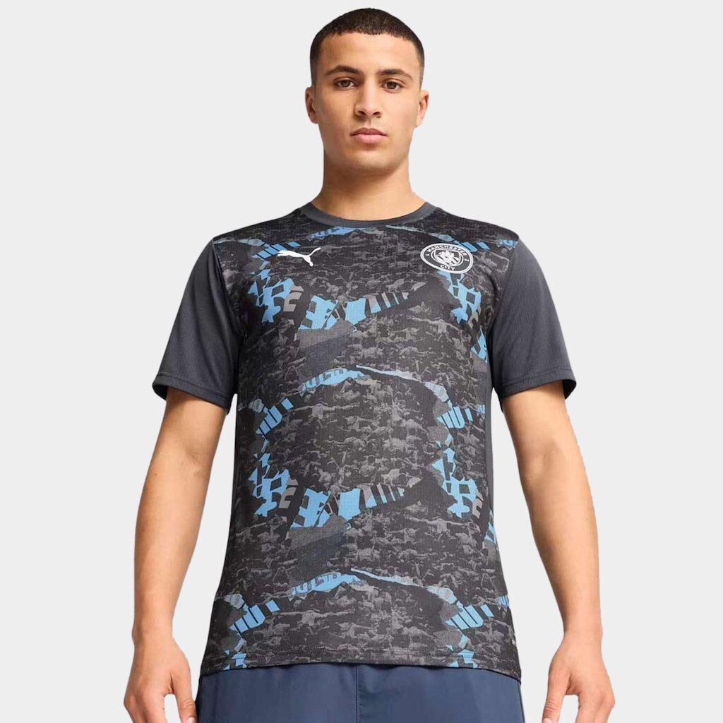 Camisa Manchester City Pré Jogo 24/25 s/nº Puma Masculina