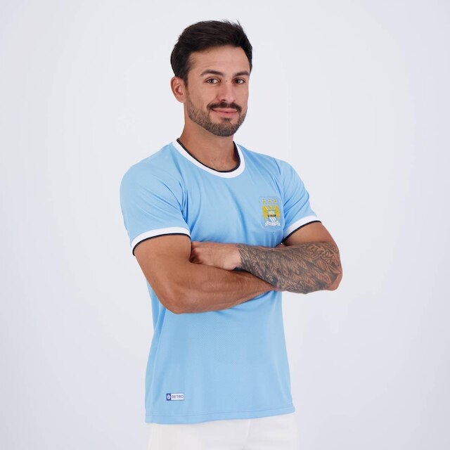 Camisa Manchester City Retro 2014