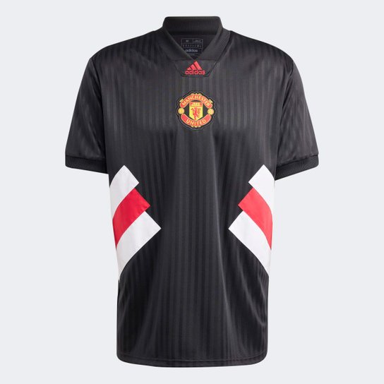 Camisa Manchester United 23/24 Icon s/n° AdidasMasculina - Preto é ruim? Camisa Manchester United 23/24 Icon s/n° AdidasMasculina - Preto é boa?