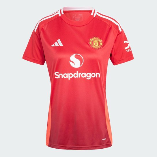 Camisa Manchester United I 24/25 Adidas Feminina