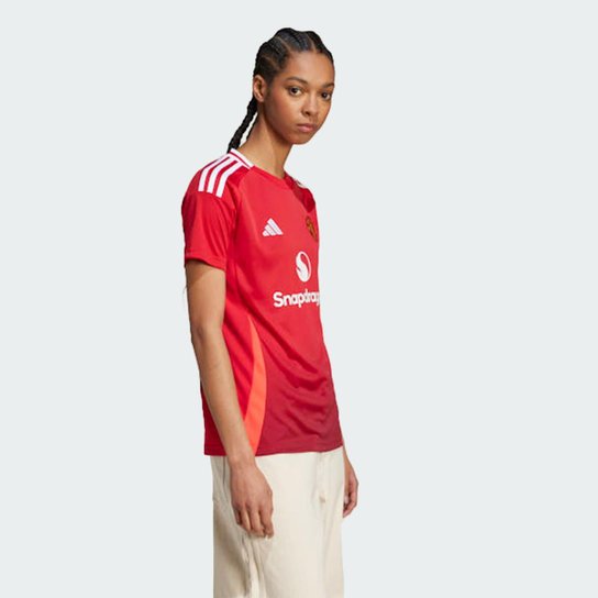 Camisa Manchester United I 24/25 Adidas Feminina