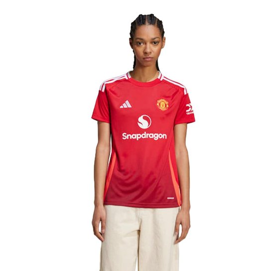 Camisa Manchester United I 24/25 Adidas Feminina