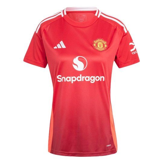 Camisa Manchester United I 24/25 Adidas Feminina