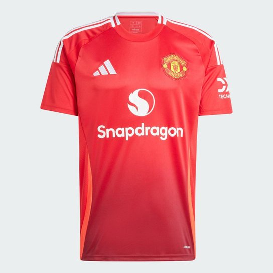 Camisa Manchester United I 24/25 Adidas Masculina